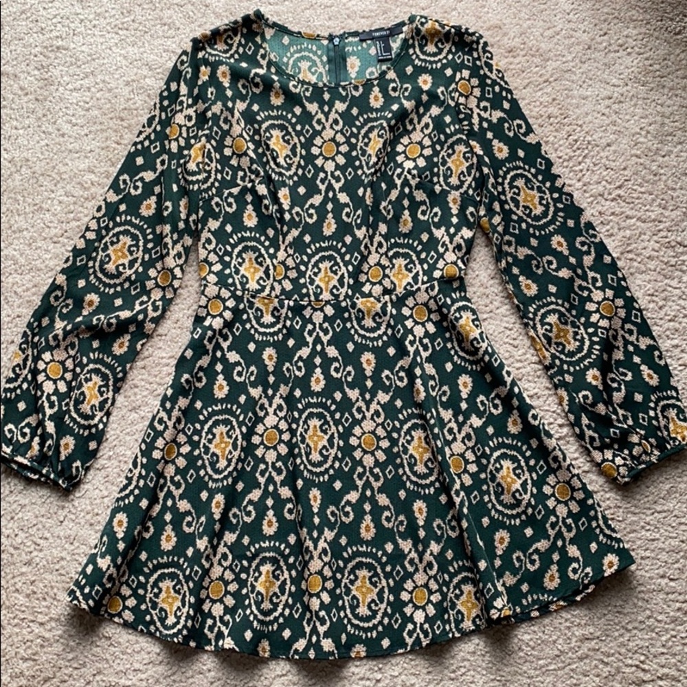 Forever 21 Green Dress